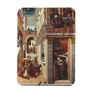 The Annunciation Carlo Crivelli Renaissance Art Magnet