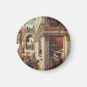 The Annunciation Carlo Crivelli Renaissance Art Magnet