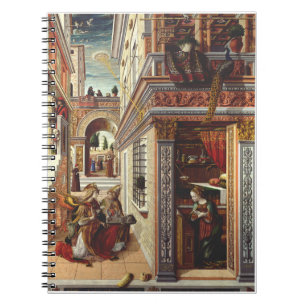 The Annunciation Carlo Crivelli Renaissance Art Notebook