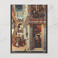The Annunciation Carlo Crivelli Renaissance Art