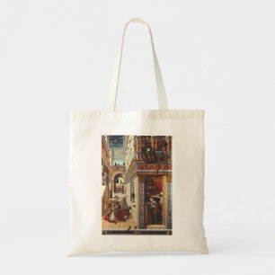 The Annunciation Carlo Crivelli Renaissance Art Tote Bag
