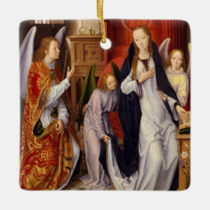 The Annunciation Ceramic Ornament