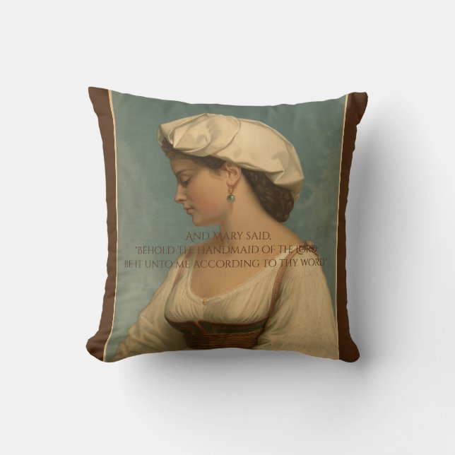 The Annunciation Cushion (Front)