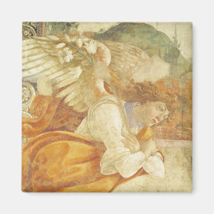 The Annunciation, detail of the Archangel Magnet