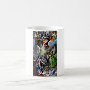 The Annunciation, El Greco Coffee Mug