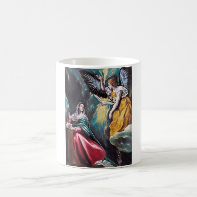 The Annunciation, El Greco Coffee Mug (Center)