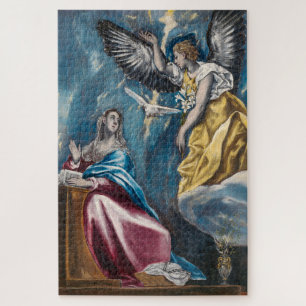 The Annunciation El Greco Jigsaw Puzzle