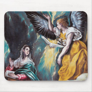 The Annunciation, El Greco Mouse Mat