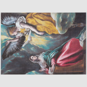 The Annunciation, El Greco Tissue Paper