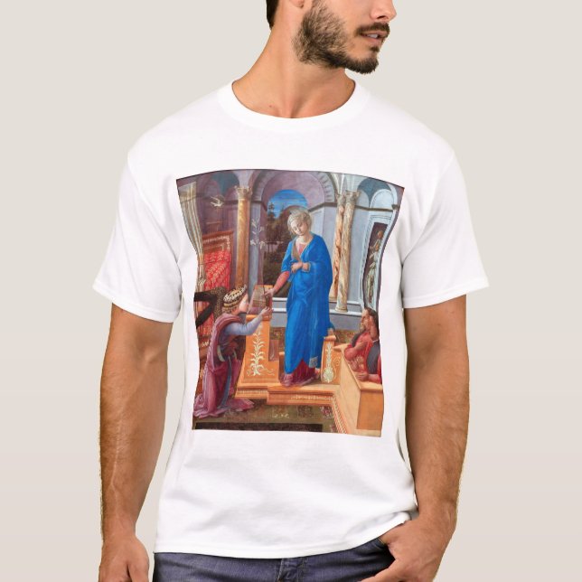The Annunciation, Filippo Lippi, 1440 T-Shirt (Front)