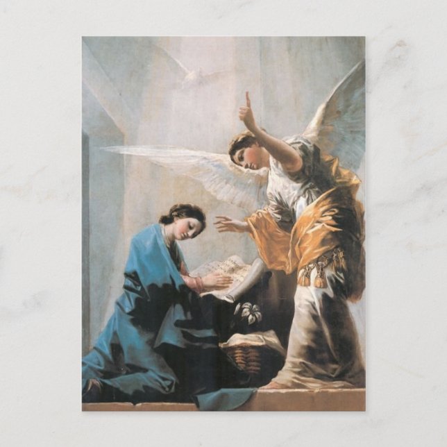 The Annunciation - Francisco José de Goya Postcard (Front)