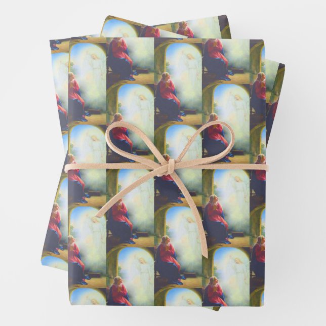 The Annunciation from The Chapel  Wrapping Paper Sheet (In situ)