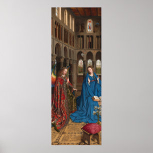 The Annunciation - Jan van Eyck Fine Art Poster