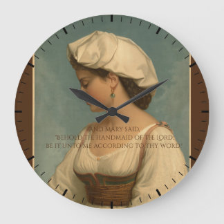 The Annunciation Large Clock
