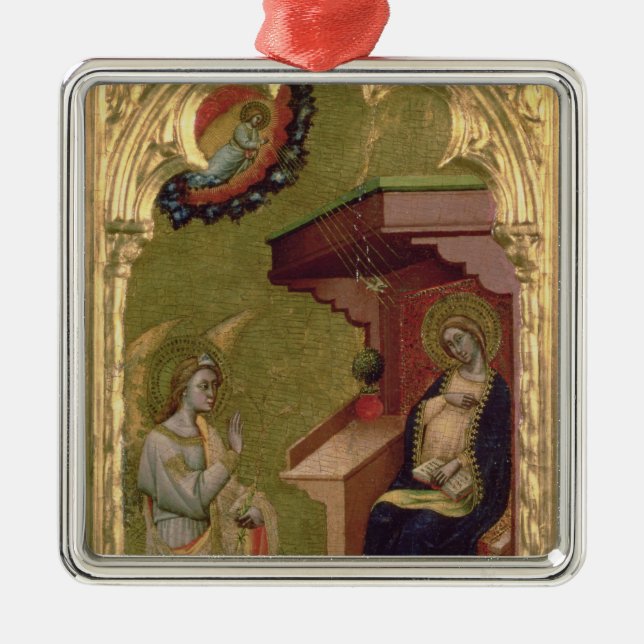 The Annunciation Metal Tree Decoration (Front)