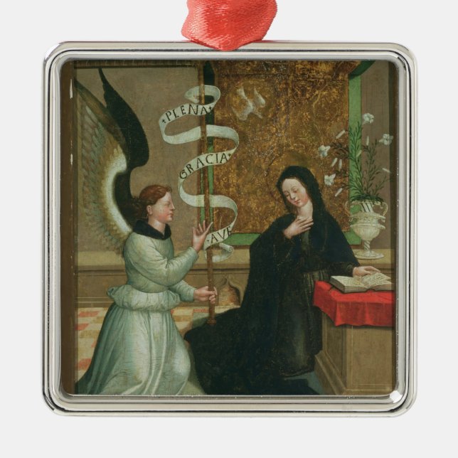 The Annunciation Metal Tree Decoration (Front)
