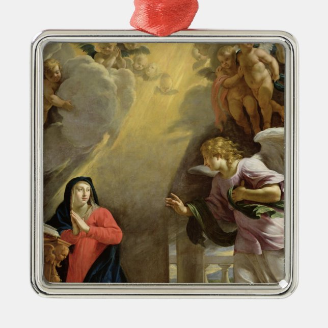 The Annunciation Metal Tree Decoration (Front)