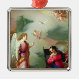 The Annunciation Metal Tree Decoration