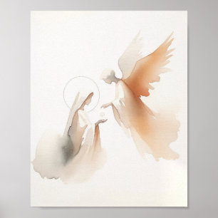 The Annunciation of Mary Poster