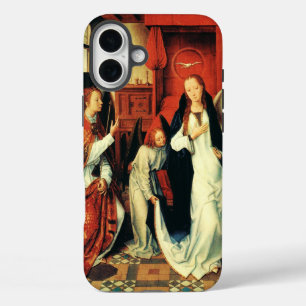 The Annunciation of Virgin Mary by Hans Memling iPhone 16 Plus Case