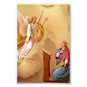 The Annunciation of Virgin Mary Photo Print