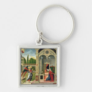 The Annunciation (oil on panel) 2 Key Ring