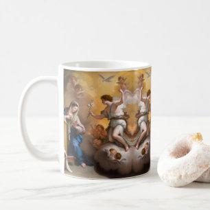 The Annunciation, Paolo de Matteis Coffee Mug
