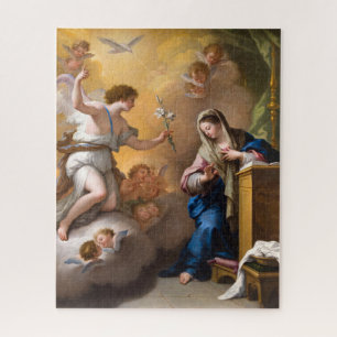 The Annunciation, Paolo de Matteis Jigsaw Puzzle