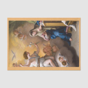 The Annunciation, Paolo de Matteis Tissue Paper