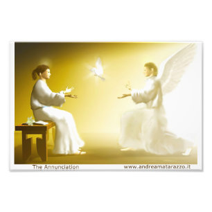 The Annunciation  Photo Print
