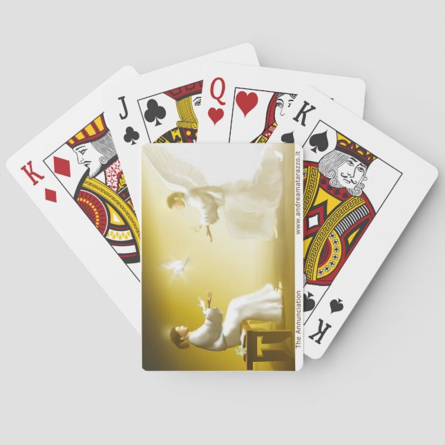 The Annunciation  Playing Cards (Back)