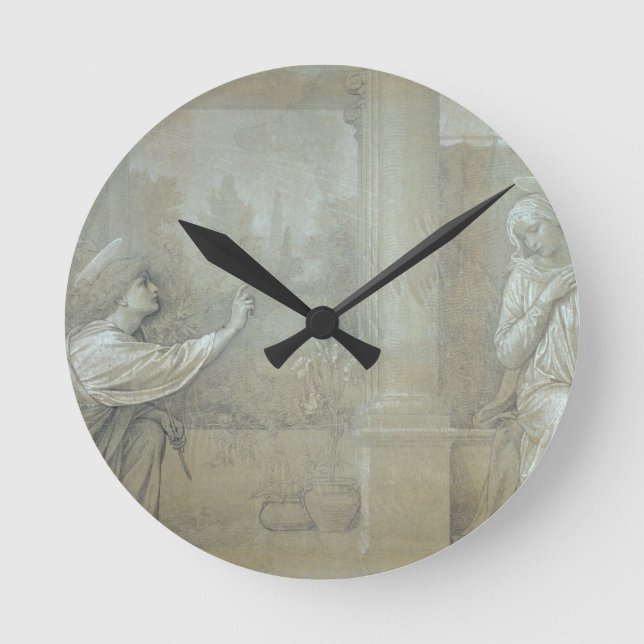 The Annunciation, Preparatory Cartoon for the Capp Round Clock (Front)