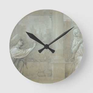 The Annunciation, preparatory cartoon for the Capp Round Clock