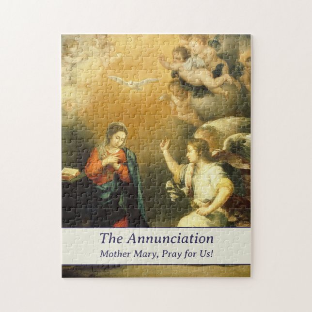 The Annunciation Puzzle (Vertical)