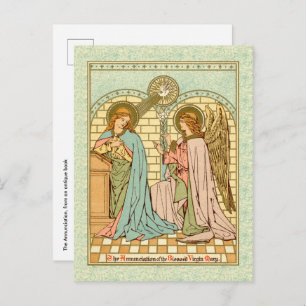 The Annunciation  (RLS 04) Postcard