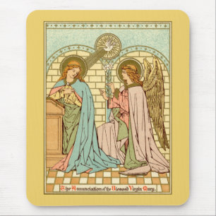 The Annunciation (RLS 04) (Style 1) Mouse Mat