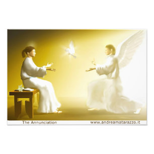 The Annunciation  to Mary Photo Print
