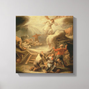 The Annunciation to the Shepherds Canvas Print