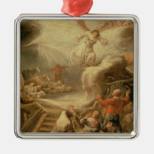 The Annunciation to the Shepherds Metal Tree Decoration