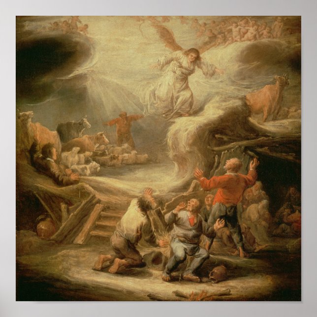 The Annunciation to the Shepherds Poster (Front)