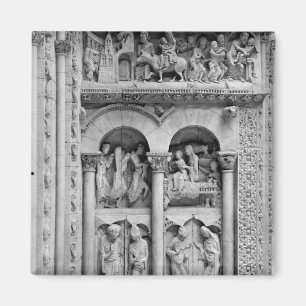 The Annunciation,Visitation, Adoration Magic Magnet