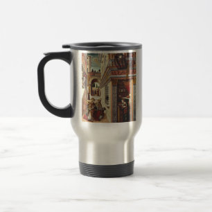 The Annunciation, with Saint Emidius Travel Mug