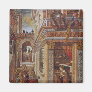 The Annunciation with St. Emidius, 1486 Magnet