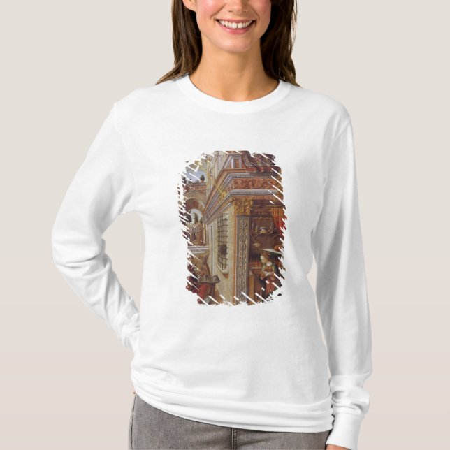 The Annunciation with St. Emidius, 1486 T-Shirt (Front)