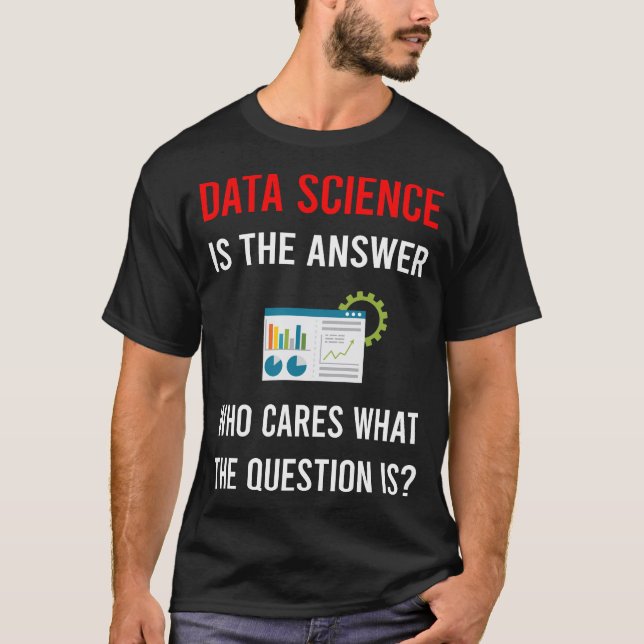 The Answer Data Science T-Shirt (Front)