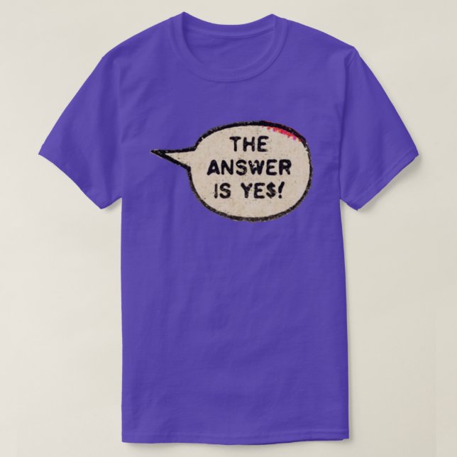 The Answer is YE T-Shirt (Design Front)