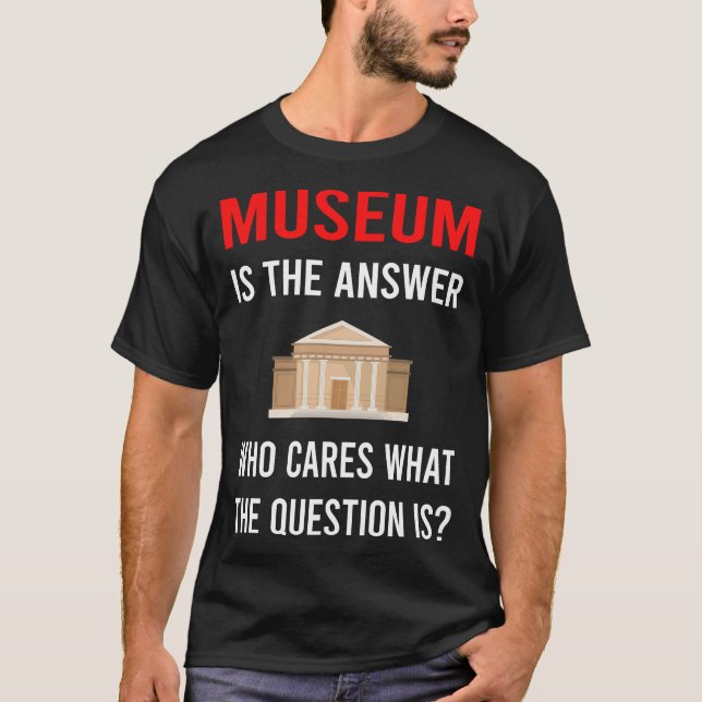 The Answer Museum T-Shirt (Front)