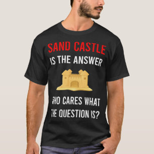 The Answer Sand Castle T-Shirt