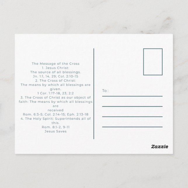 The Answer You Seek Postcard (Back)