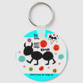 The Ant Knows Key Ring